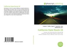 Borítókép a  California State Route 24 - hoz