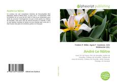 Copertina di André Le Nôtre
