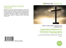 Buchcover von Legendary Material in Christian Hagiography