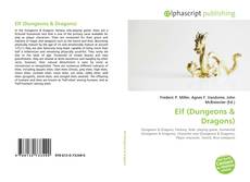 Borítókép a  Elf (Dungeons - hoz