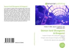 Borítókép a  Demon lord (Dungeons - hoz
