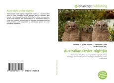 Borítókép a  Australian Owlet-nightjar - hoz