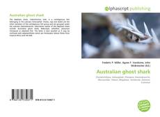 Bookcover of Australian ghost shark