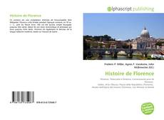 Capa do livro de Histoire de Florence 