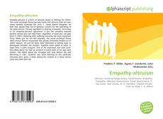 Bookcover of Empathy-altruism