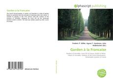 Buchcover von Garden à la Francaise