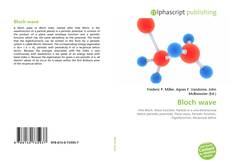 Обложка Bloch wave
