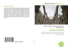Borítókép a  Federal Vision - hoz