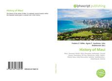 History of Maui的封面
