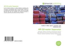Buchcover von API Oil-water Separator