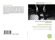Portada del libro de Cesare Lombroso