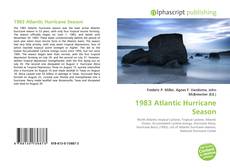 Portada del libro de 1983 Atlantic Hurricane Season