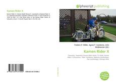 Copertina di Kamen Rider X