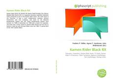 Kamen Rider Black RX kitap kapağı