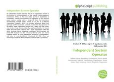 Couverture de Independent System Operator