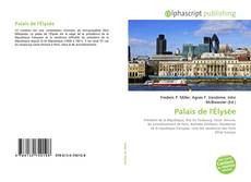 Borítókép a  Palais de l'Élysée - hoz