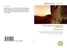 Portada del libro de Babylone