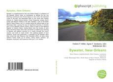 Portada del libro de Bywater, New Orleans