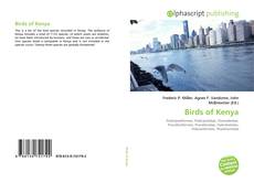 Couverture de Birds of Kenya
