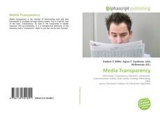 Bookcover of Media Transparency