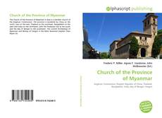 Portada del libro de Church of the Province of Myanmar