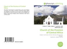 Обложка Church of the Province of Central Africa