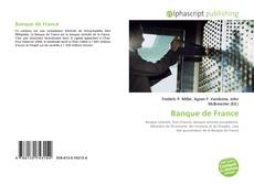 Borítókép a  Banque de France - hoz