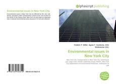 Borítókép a  Environmental issues in New York City - hoz
