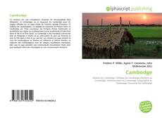 Bookcover of Cambodge