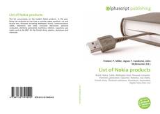 Bookcover of List of Nokia products
