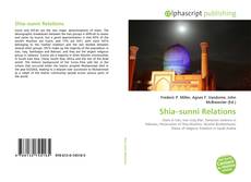 Обложка Shia–sunni Relations