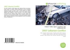 Bookcover of 2007 Lebanon Conflict