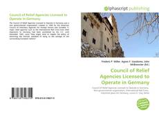 Copertina di Council of Relief Agencies Licensed to Operate in Germany