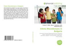 Buchcover von Ethnic Macedonians in Bulgaria