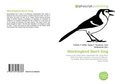 Borítókép a  Mockingbird Don't Sing - hoz