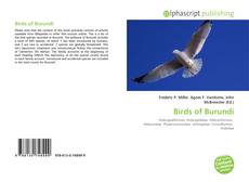 Bookcover of Birds of Burundi
