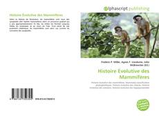 Capa do livro de Histoire Évolutive des Mammifères 