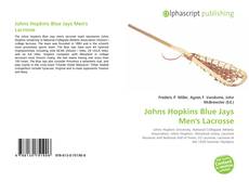 Обложка Johns Hopkins Blue Jays Men's Lacrosse