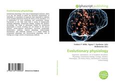 Bookcover of Evolutionary physiology