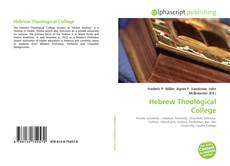 Couverture de Hebrew Theological College