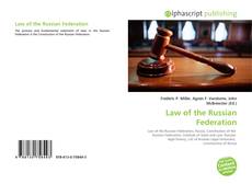 Portada del libro de Law of the Russian Federation