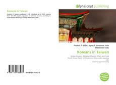 Buchcover von Koreans in Taiwan