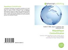 Bookcover of République Centrafricaine