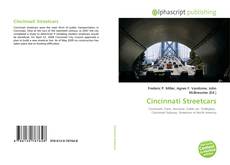 Copertina di Cincinnati Streetcars
