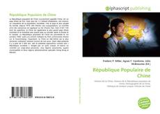 Capa do livro de République Populaire de Chine 