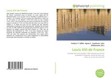 Portada del libro de Louis XVI de France