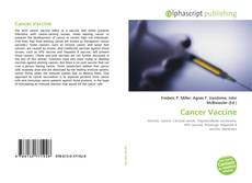 Bookcover of Cancer Vaccine