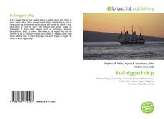 Portada del libro de Full rigged ship