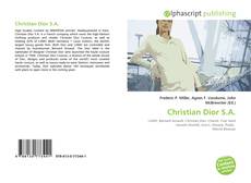Обложка Christian Dior S.A.
