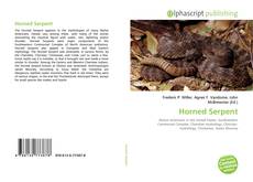 Bookcover of Horned Serpent